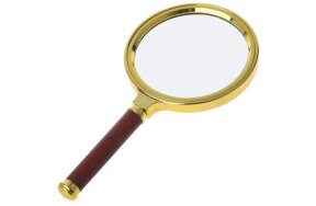 HANDHELD MAGNIFING GLASS 90mm 10x